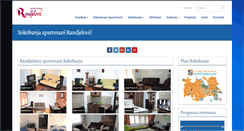 Desktop Screenshot of apartmanirandjelovic.com