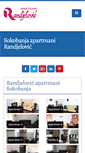 Mobile Screenshot of apartmanirandjelovic.com